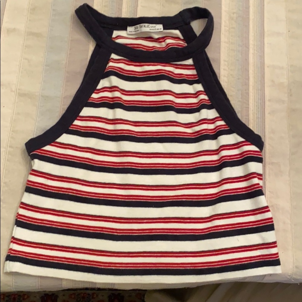 Zara Trafaluc Striped Tank Top